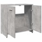 vidaXL Waschbeckenunterschrank Betongrau 60x33x60 cm Holzwerkstoff vidaXL Waschbeckenunterschrank Betongrau 60x33x60 cm Holzwerkstoff
