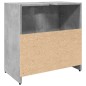 vidaXL Waschbeckenunterschrank Betongrau 60x33x60 cm Holzwerkstoff vidaXL Waschbeckenunterschrank Betongrau 60x33x60 cm Holzwerkstoff