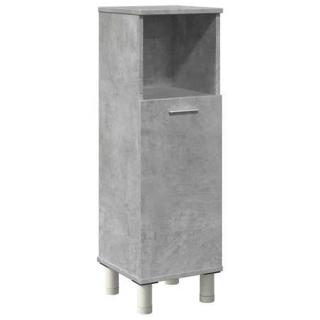 vidaXL Badezimmerschrank Betongrau 30x30x95 cm Holzwerkstoff