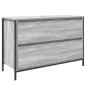vidaXL Waschbeckenunterschrank mit Schubladen Grau Sonoma 90x34,5x60cm vidaXL Waschbeckenunterschrank mit Schubladen Grau Sonoma 90x34,5x60cm