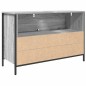 vidaXL Waschbeckenunterschrank mit Schubladen Grau Sonoma 90x34,5x60cm vidaXL Waschbeckenunterschrank mit Schubladen Grau Sonoma 90x34,5x60cm