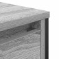 vidaXL Waschbeckenunterschrank mit Schubladen Grau Sonoma 90x34,5x60cm vidaXL Waschbeckenunterschrank mit Schubladen Grau Sonoma 90x34,5x60cm
