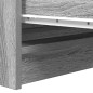 vidaXL Sideboard Grau Sonoma 80x35x76 cm Holzwerkstoff vidaXL Sideboard Grau Sonoma 80x35x76 cm Holzwerkstoff