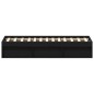 vidaXL Bettgestell ohne Matratze Schwarz Eichen-Optik 120x200 cm vidaXL Bettgestell ohne Matratze Schwarz Eichen-Optik 120x200 cm