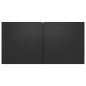 10-tlg. TV-Schrank-Set Schwarz Holzwerkstoff 10-tlg. TV-Schrank-Set Schwarz Holzwerkstoff