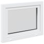 vidaXL Kellerfenster RISOR 80x60 cm Dreh Kipp DIN Links Weiß vidaXL Kellerfenster RISOR 80x60 cm Dreh Kipp DIN Links Weiß