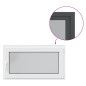 vidaXL Kellerfenster RISOR 110x60 cm Dreh Kipp DIN Rechts Anthrazit vidaXL Kellerfenster RISOR 110x60 cm Dreh Kipp DIN Rechts Anthrazit