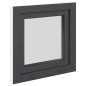 vidaXL Kellerfenster RISOR 60x60 cm Dreh Kipp DIN Links Anthrazit vidaXL Kellerfenster RISOR 60x60 cm Dreh Kipp DIN Links Anthrazit