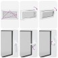 vidaXL Kellerfenster RISOR 110x60 cm Dreh Kipp DIN Links Anthrazit vidaXL Kellerfenster RISOR 110x60 cm Dreh Kipp DIN Links Anthrazit
