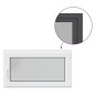 vidaXL Kellerfenster RISOR 110x50 cm Dreh Kipp DIN Rechts Anthrazit vidaXL Kellerfenster RISOR 110x50 cm Dreh Kipp DIN Rechts Anthrazit