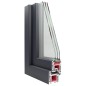 vidaXL Kellerfenster RISOR 110x50 cm Dreh Kipp DIN Rechts Anthrazit vidaXL Kellerfenster RISOR 110x50 cm Dreh Kipp DIN Rechts Anthrazit
