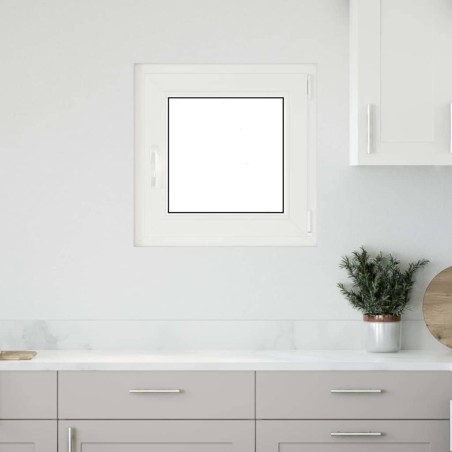 vidaXL Kellerfenster RISOR 60x60 cm Dreh Kipp DIN Rechts Anthrazit