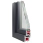 vidaXL Kellerfenster RISOR 60x60 cm Dreh Kipp DIN Rechts Anthrazit vidaXL Kellerfenster RISOR 60x60 cm Dreh Kipp DIN Rechts Anthrazit