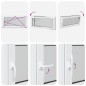 vidaXL Kellerfenster RISOR 120x60 cm Dreh Kipp DIN Rechts Weiß vidaXL Kellerfenster RISOR 120x60 cm Dreh Kipp DIN Rechts Weiß