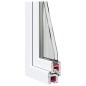 vidaXL Kellerfenster RISOR 120x60 cm Dreh Kipp DIN Rechts Weiß vidaXL Kellerfenster RISOR 120x60 cm Dreh Kipp DIN Rechts Weiß