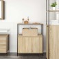 vidaXL Badschrank mit Regalen Sonoma-Eiche 76,5x35x95 cm vidaXL Badschrank mit Regalen Sonoma-Eiche 76,5x35x95 cm