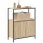 vidaXL Badschrank mit Regalen Sonoma-Eiche 76,5x35x95 cm vidaXL Badschrank mit Regalen Sonoma-Eiche 76,5x35x95 cm