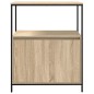 vidaXL Badschrank mit Regalen Sonoma-Eiche 76,5x35x95 cm vidaXL Badschrank mit Regalen Sonoma-Eiche 76,5x35x95 cm