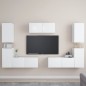 7-tlg. TV-Schrank-Set Weiß Holzwerkstoff 7-tlg. TV-Schrank-Set Weiß Holzwerkstoff