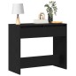 vidaXL Konsolentisch Schwarz Eichen-Optik 89x41x76,5 cm Holzwerkstoff vidaXL Konsolentisch Schwarz Eichen-Optik 89x41x76,5 cm Holzwerkstoff