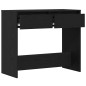 vidaXL Konsolentisch Schwarz Eichen-Optik 89x41x76,5 cm Holzwerkstoff vidaXL Konsolentisch Schwarz Eichen-Optik 89x41x76,5 cm Holzwerkstoff