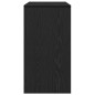 vidaXL Konsolentisch Schwarz Eichen-Optik 89x41x76,5 cm Holzwerkstoff vidaXL Konsolentisch Schwarz Eichen-Optik 89x41x76,5 cm Holzwerkstoff