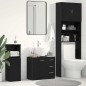 vidaXL Waschbeckenunterschrank Schwarz Eichen-Optik 63x30x54 cm vidaXL Waschbeckenunterschrank Schwarz Eichen-Optik 63x30x54 cm