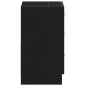 vidaXL Waschbeckenunterschrank Schwarz Eichen-Optik 63x30x54 cm vidaXL Waschbeckenunterschrank Schwarz Eichen-Optik 63x30x54 cm