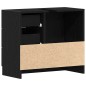 vidaXL Waschbeckenunterschrank Schwarz Eichen-Optik 63x30x54 cm vidaXL Waschbeckenunterschrank Schwarz Eichen-Optik 63x30x54 cm