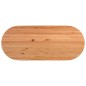 vidaXL Esstisch Hellbraun 240x100x74 cm Massivholz Eiche Oval vidaXL Esstisch Hellbraun 240x100x74 cm Massivholz Eiche Oval