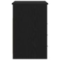 vidaXL Schreibtisch mit Schubladen Schwarz Eichen-Optik 102x50x76 cm vidaXL Schreibtisch mit Schubladen Schwarz Eichen-Optik 102x50x76 cm