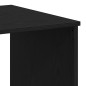 vidaXL Schreibtisch mit Schubladen Schwarz Eichen-Optik 102x50x76 cm vidaXL Schreibtisch mit Schubladen Schwarz Eichen-Optik 102x50x76 cm