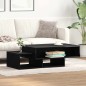 vidaXL Couchtisch Schwarz Eichen-Optik 105x55x32 cm Holzwerkstoff vidaXL Couchtisch Schwarz Eichen-Optik 105x55x32 cm Holzwerkstoff