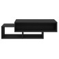vidaXL Couchtisch Schwarz Eichen-Optik 105x55x32 cm Holzwerkstoff vidaXL Couchtisch Schwarz Eichen-Optik 105x55x32 cm Holzwerkstoff