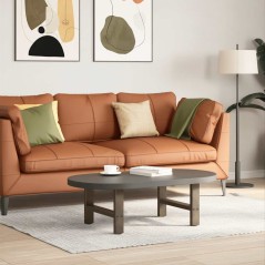 vidaXL Couchtischbeine Naturstahl 2 Stk. 50x(30-31) cm Stahl