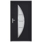 vidaXL Haustür Anthrazit 98x208 cm PVC vidaXL Haustür Anthrazit 98x208 cm PVC