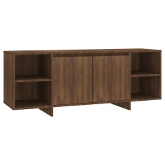 vidaXL TV-Schrank Braun Eichen-Optik 130x35x50 cm Holzwerkstoff