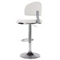 vidaXL Barhocker 2 Stk. Weiß Kunstleder vidaXL Barhocker 2 Stk. Weiß Kunstleder