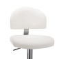 vidaXL Barhocker 2 Stk. Weiß Kunstleder vidaXL Barhocker 2 Stk. Weiß Kunstleder
