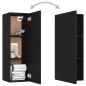 5-tlg. TV-Schrank-Set Schwarz Holzwerkstoff 5-tlg. TV-Schrank-Set Schwarz Holzwerkstoff