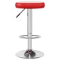 vidaXL Barhocker 2 Stk. Rot Kunstleder vidaXL Barhocker 2 Stk. Rot Kunstleder