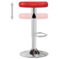 vidaXL Barhocker 2 Stk. Rot Kunstleder vidaXL Barhocker 2 Stk. Rot Kunstleder