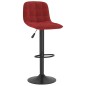 vidaXL Barhocker 2 Stk. Weinrot Samt vidaXL Barhocker 2 Stk. Weinrot Samt