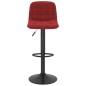 vidaXL Barhocker 2 Stk. Weinrot Samt vidaXL Barhocker 2 Stk. Weinrot Samt