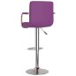 vidaXL Barhocker 2 Stk. Lila Kunstleder vidaXL Barhocker 2 Stk. Lila Kunstleder