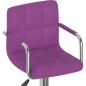 vidaXL Barhocker 2 Stk. Lila Kunstleder vidaXL Barhocker 2 Stk. Lila Kunstleder
