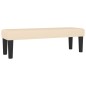 vidaXL Boxspringbett mit Matratze Creme 140x200 cm Stoff vidaXL Boxspringbett mit Matratze Creme 140x200 cm Stoff