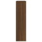 vidaXL Schuhschrank mit Spiegel 2 Fächer Braun Eichen-Optik 63x17x67cm vidaXL Schuhschrank mit Spiegel 2 Fächer Braun Eichen-Optik 63x17x67cm