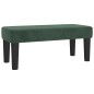 vidaXL Boxspringbett mit Matratze Dunkelgrün 90x190 cm Samt vidaXL Boxspringbett mit Matratze Dunkelgrün 90x190 cm Samt