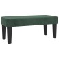 vidaXL Boxspringbett mit Matratze Dunkelgrün 80x200 cm Samt vidaXL Boxspringbett mit Matratze Dunkelgrün 80x200 cm Samt